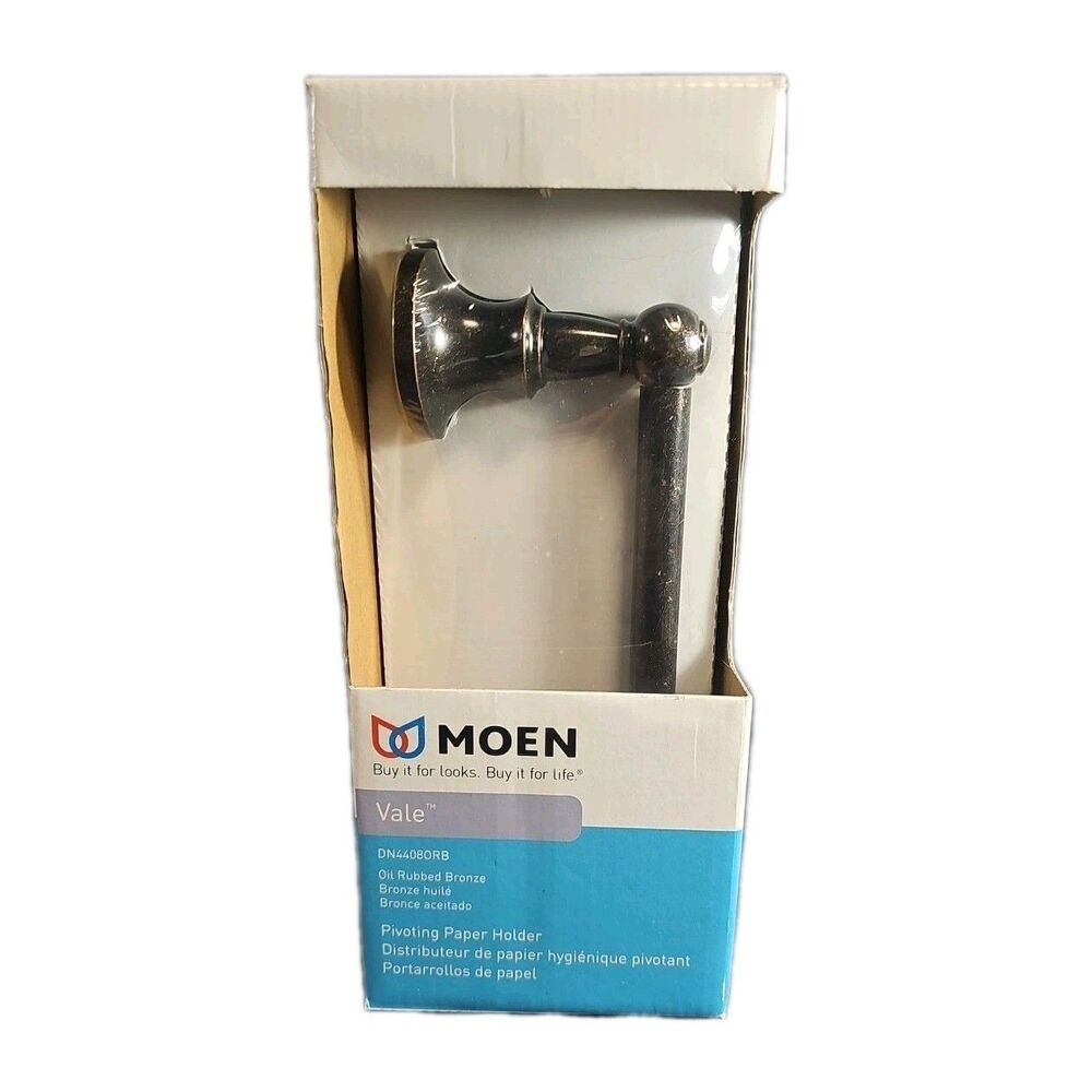 Moen Vale Pivoting Toilet Paper Holder DN4408ORB Oil Rubbed Bronze NIB!   #183